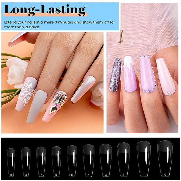 BORN PRETTY 4Pcs 15ML Non Stick Hand Solid Extension Nail Gel Set Manicure  Clear Pink Extension Gel Nail Extension Kit - AliExpress