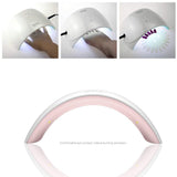 Gel Nail Polish UV LED Light Starter Kit - 6 Nude Colors Base Top Coat with Essentials